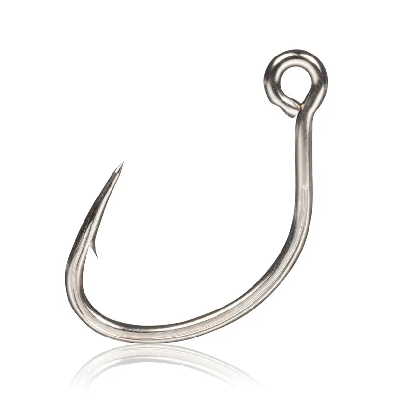 Mustad Ultranor Ruthless In-Line Hook – High-Strength Wire, Inline Design 1