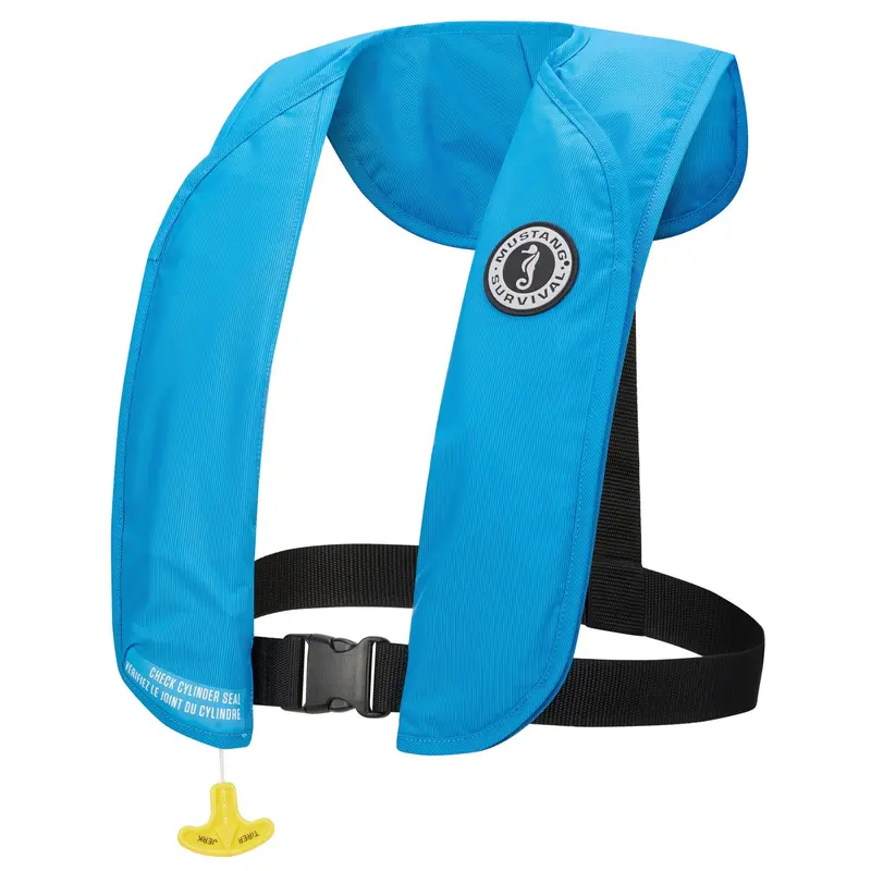Mustang Mit 70 Manual Inflatable Pfd – Azure Blue 1