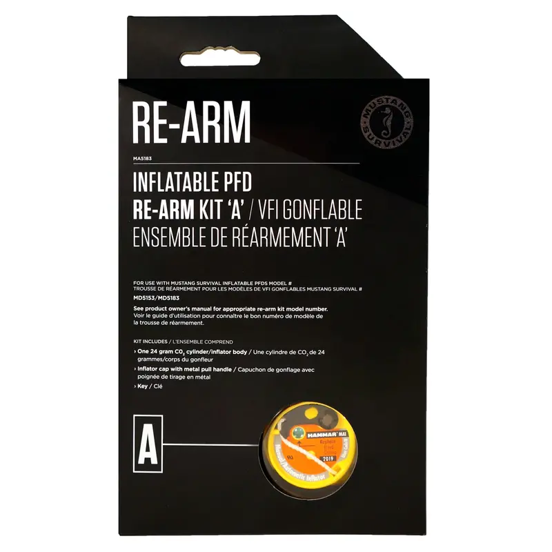 Mustang Re-Arm Kit A – 24-Gauge Auto-Hydrostatic Replacement System 1