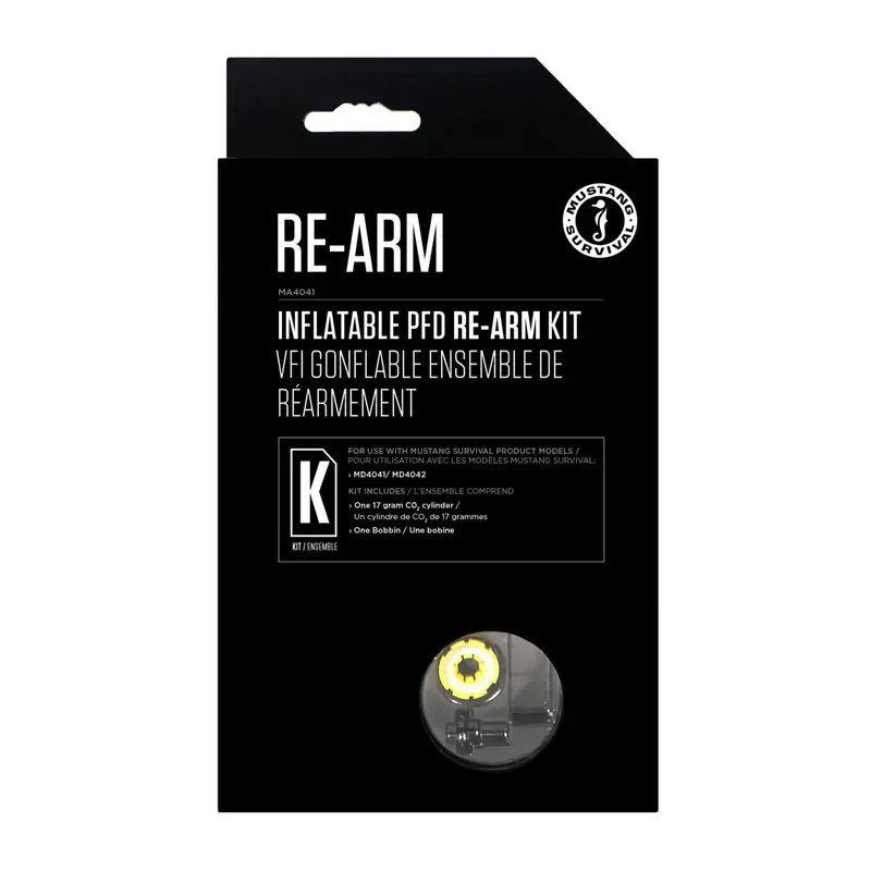 Mustang Re-Arm Kit For K-Series – 17G Co₂ Cartridge 1