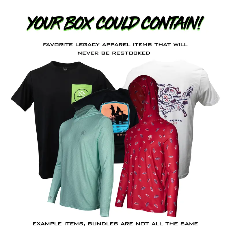 Mystery Fishing Apparel Collection – Limited-Edition Bundle 1
