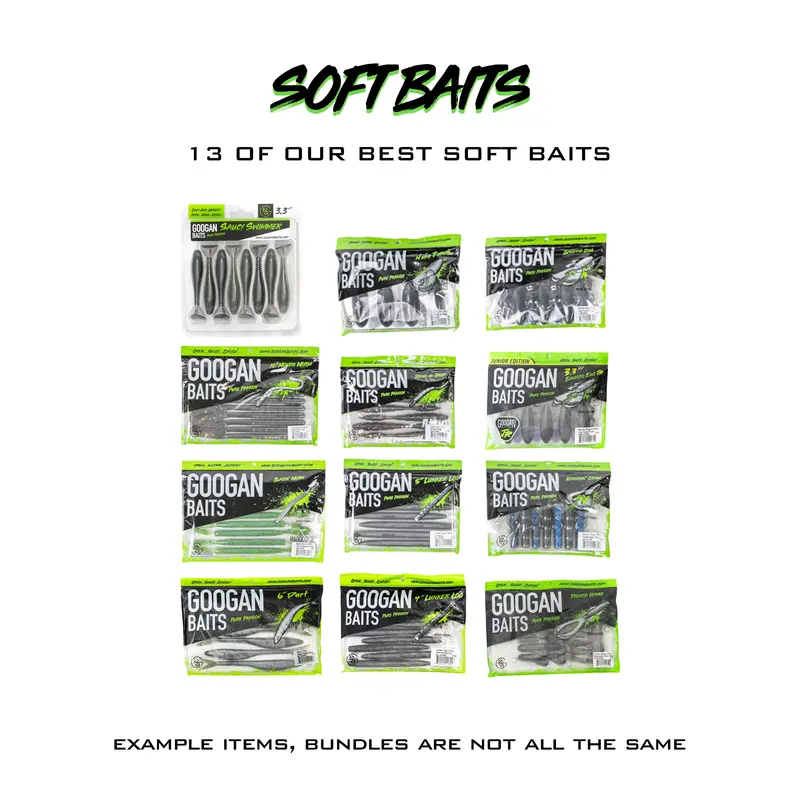 Mystery Soft Plastic Bait Variety Pack 1