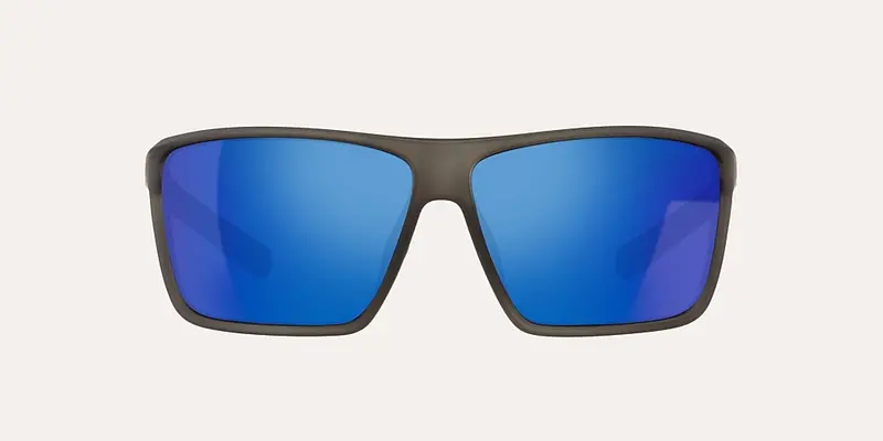 Native Wells Xl Sunglasses With Smoke Crystal Lenses And Blue Reflex Polarization 1
