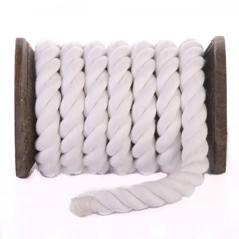 Natural Twisted Cotton Rope For Crafts And Home Use 3