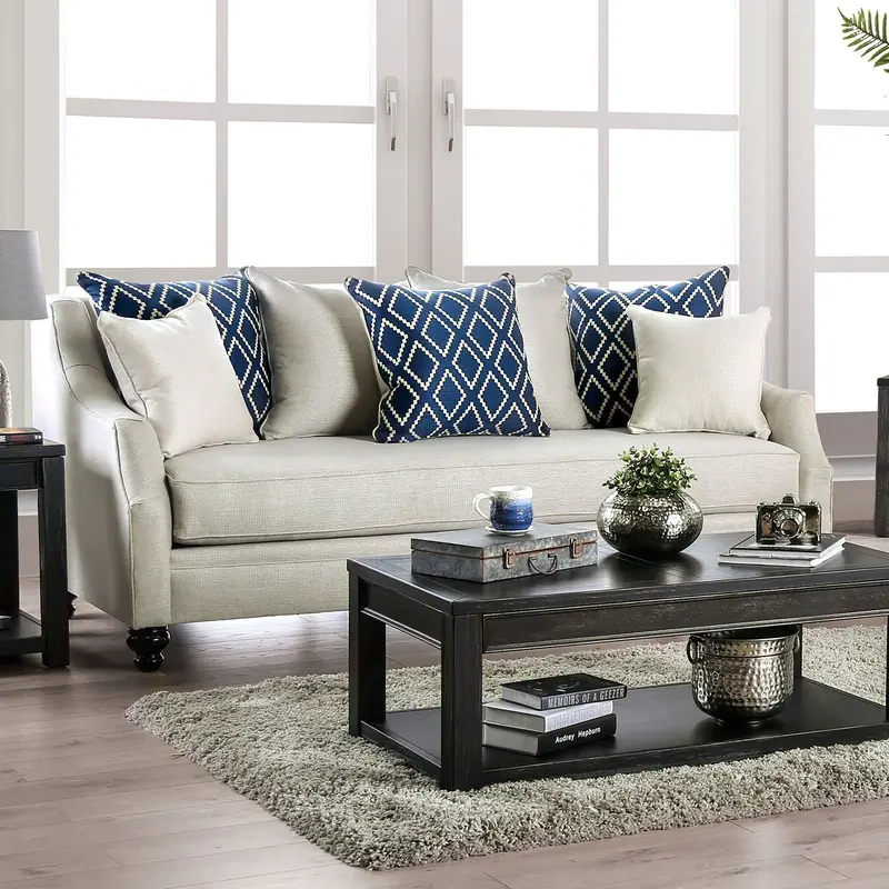 Nefyn Compact Sofa By Furniture Of America – Sm2669-Sf 1