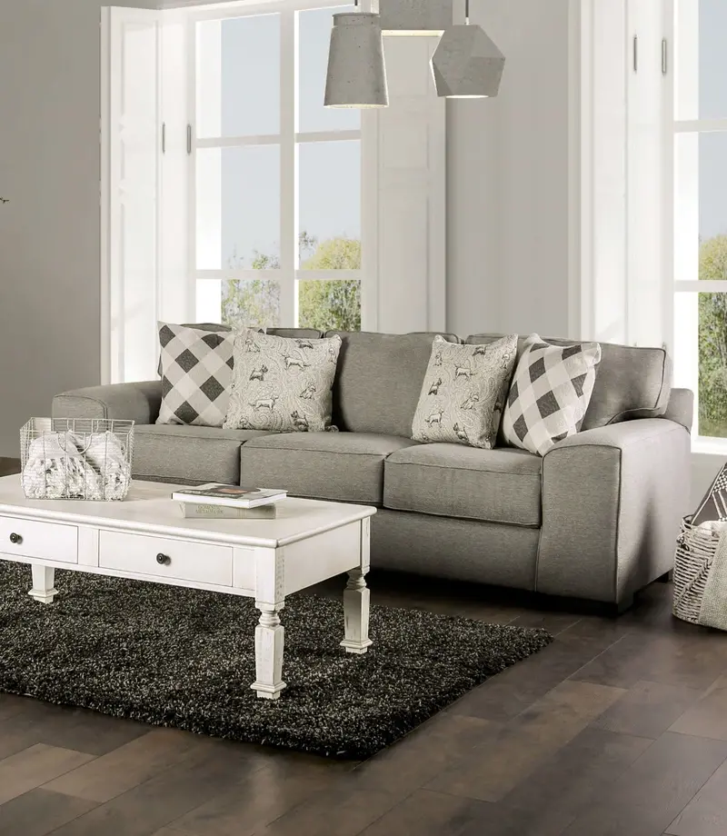 Newry Sleek Contemporary Sofa By Furniture Of America – Sm6091-Sf 1