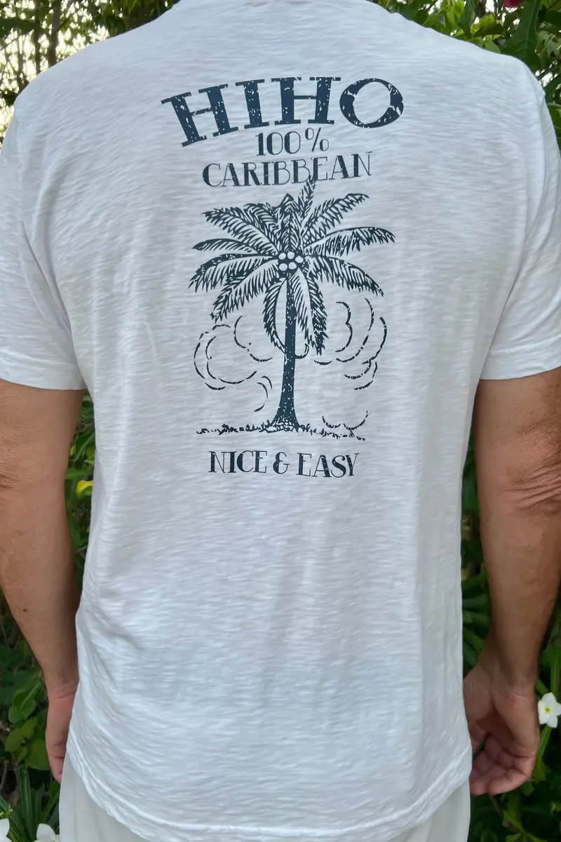 Nice & Easy Crewneck T-Shirt In Classic White 1
