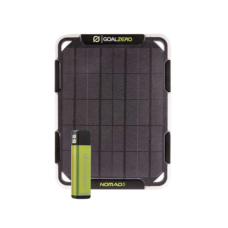 Nomad 5 Solar Panel And Flip 12 Power Bank Combo 1