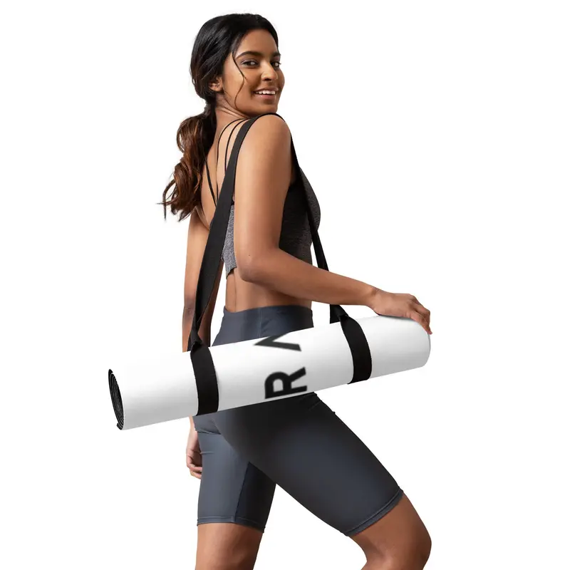 Non-Slip Ravenox Yoga Mat With Textured Surface & Alignment Guides 1