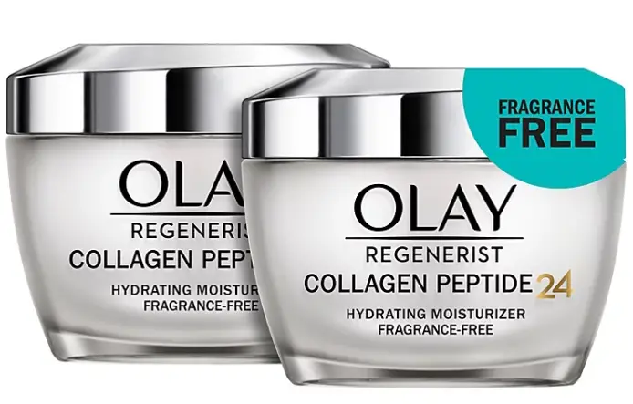 Olay Regenerist Collagen Peptide 24 Daily Moisturizer (1.7 Oz, 2-Pack) 1