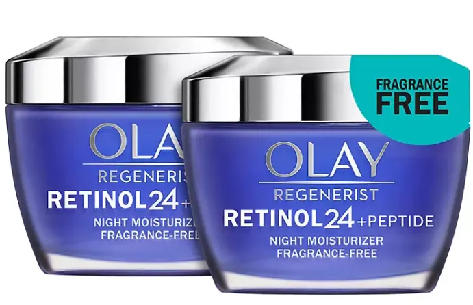 Olay Regenerist Retinol 24 Night Moisturizer (1.7 Fl Oz, 2-Pack) 1