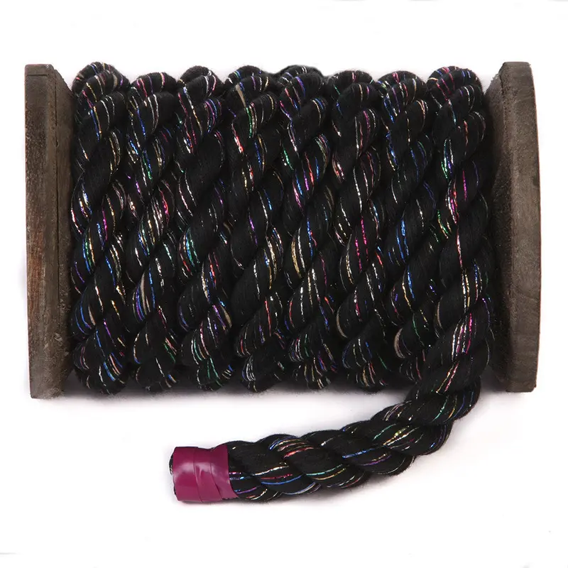 Organic Twisted Cotton Rope – Gots-Compliant Option