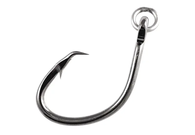 Owner Super Mutu Ringed Hook – Heavy-Duty Forged Saltwater Hook With Reinforced Ring Eye 1