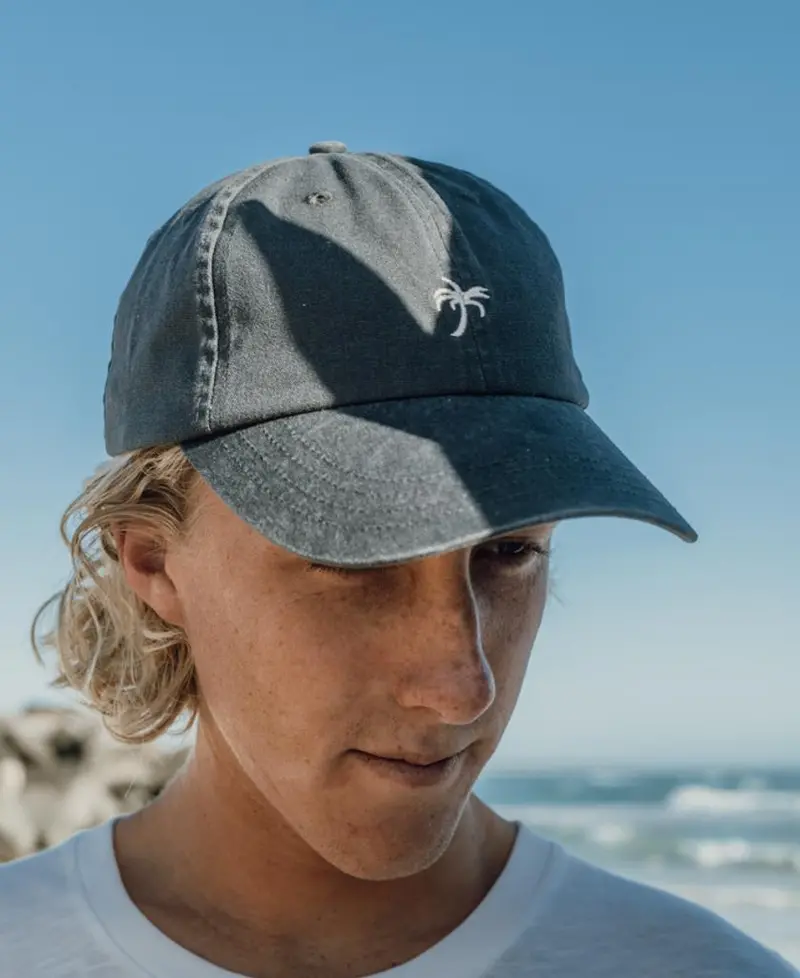 Palm Cap – Washed Black Finish 1