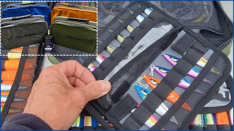 Palmarious Slow-Pitch Jig Storage Case – Durable Organizer For Jigging Gear 1
