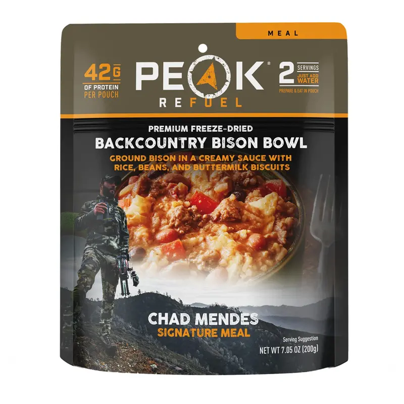 Peak Refuel Backcountry Bison Stainless Steel Bowl 1