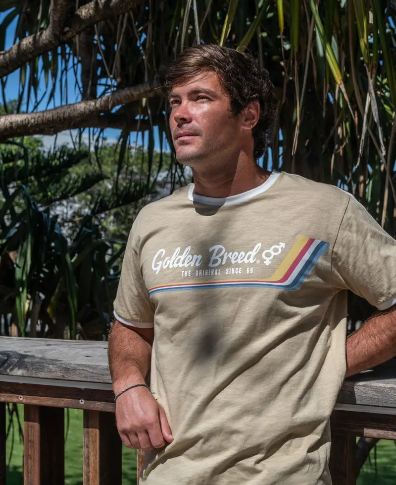 Pebble Retro Ringer T-Shirt 1