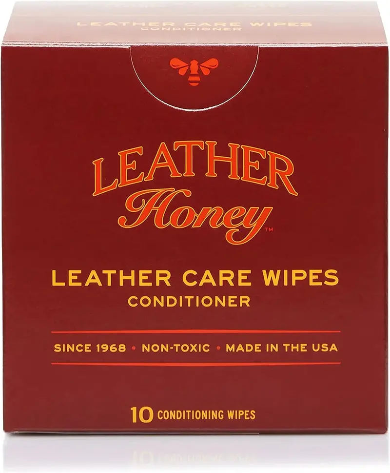 Pre-Moistened Leather Conditioning Wipes – 10-Pack 1