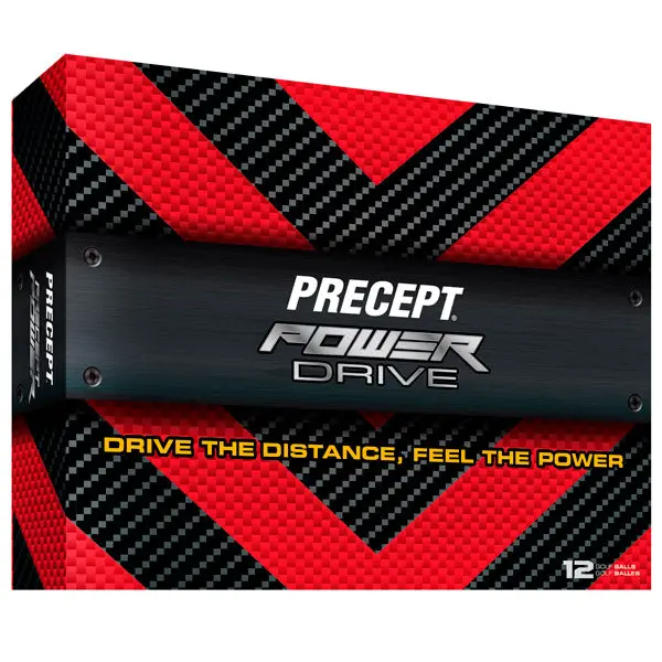 Precept Power Drive Golf Balls – 12-Pack With Custom Branding 1
