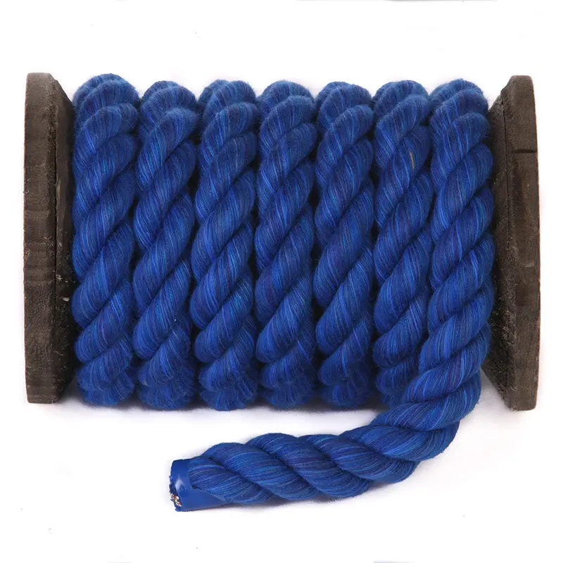 Premium Twisted Cotton Rope – Traditional 3-Strand Construction, Ideal For Macramé & Home Use