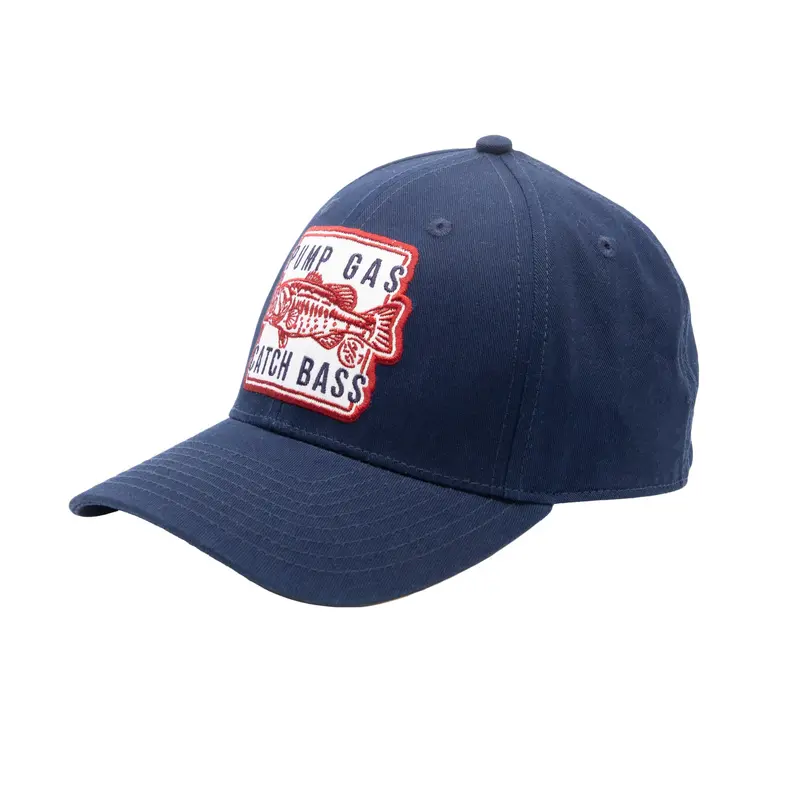 Pump Gas Catch Bass Adjustable Trucker Hat 1