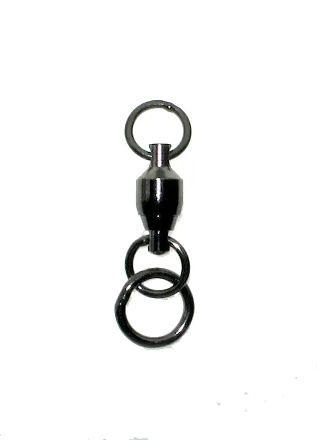 Quickrig Pro-Grade Bb Rigging Swivels – 300 Lb Test (10-Pack) 1
