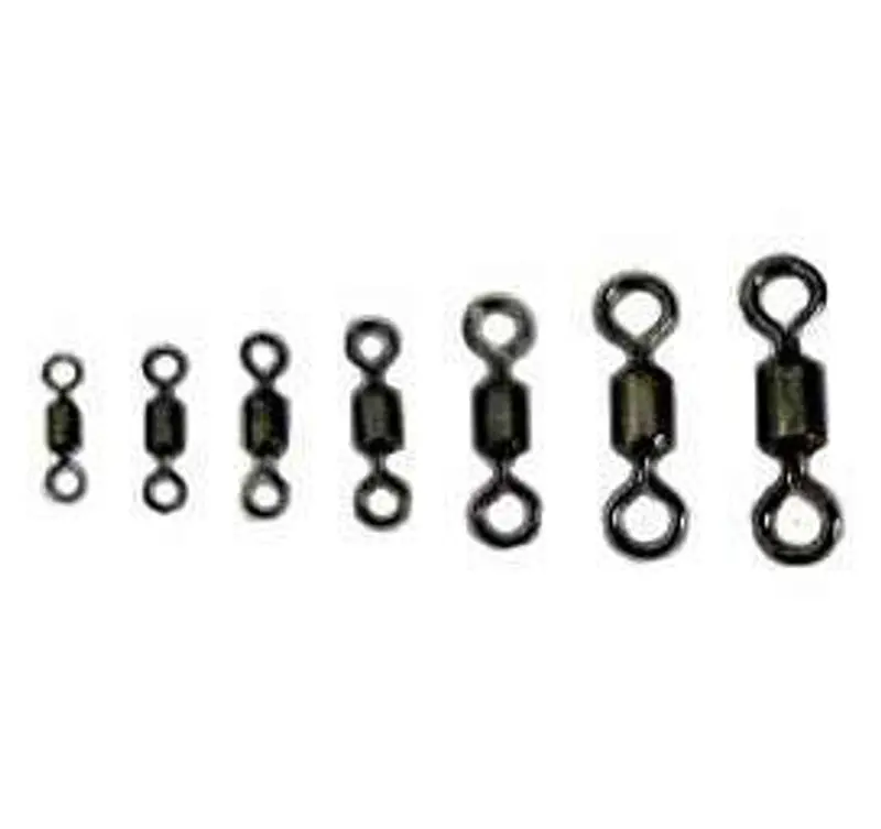 Quickrig Sea Bouy Mini Swivels – 290 Lb Black Nickel #2, 25-Pack 1