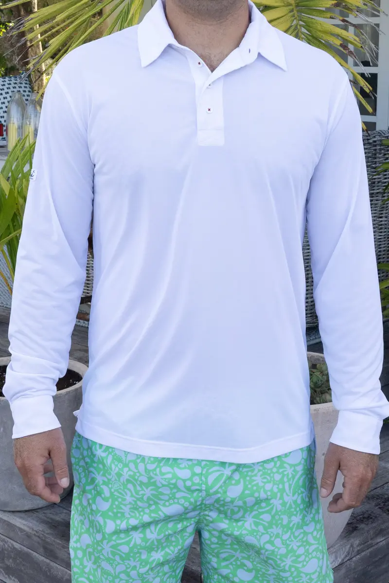 R3 Upf50 Performance Shirt – Pure White 1