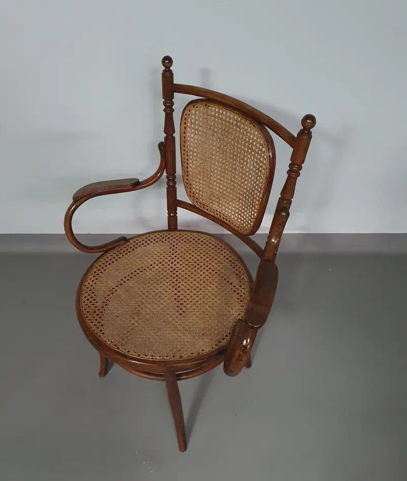 Rare Josef Hoffmann Armchair For Mundus Vienna — Early 20Th-Century Viennese Secession 1