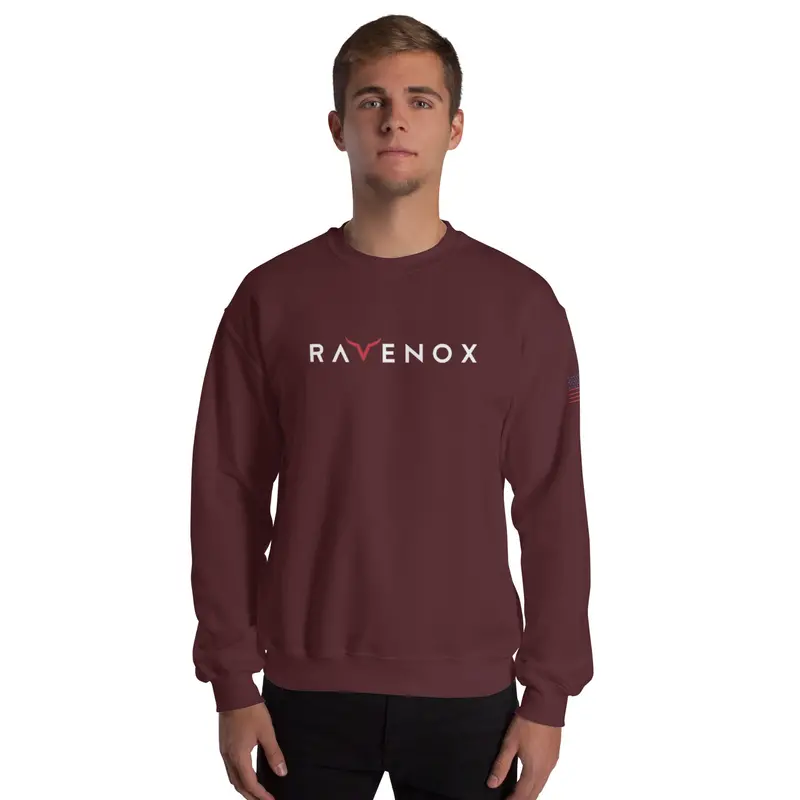 Ravenox Signature Sweatshirt – Brushed Interior & Bold Logo Embroidery 17
