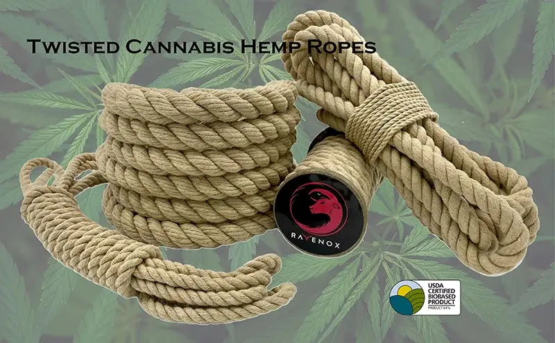 Raw Natural Hemp Rope – Untreated & Eco-Friendly 1