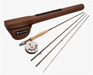 Redington Classic Trout Fly Fishing Kit With Matching Reel 1