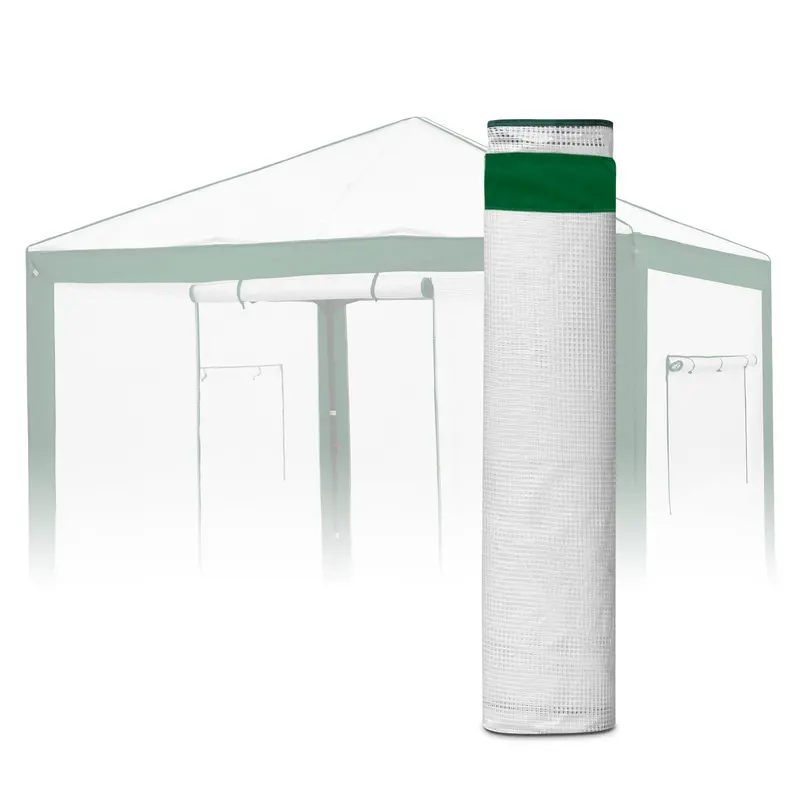 Replacement Cover & Mesh Door Kit For 10X10 Pop-Up Greenhouse – Reinforced Polyester Corners 2
