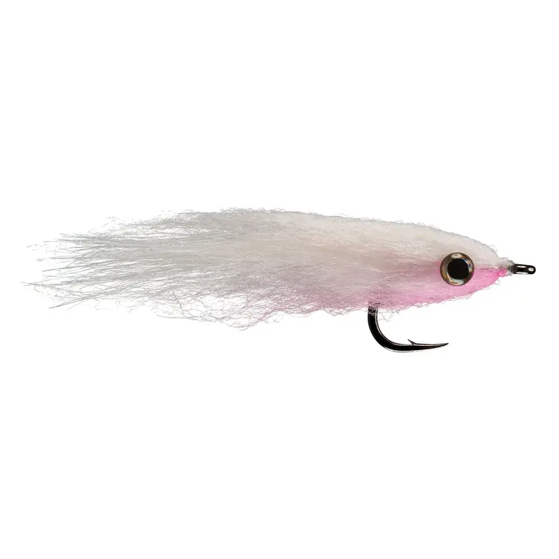 Rio King Bay Anchovy Fly – Crisp White, Size 2 1