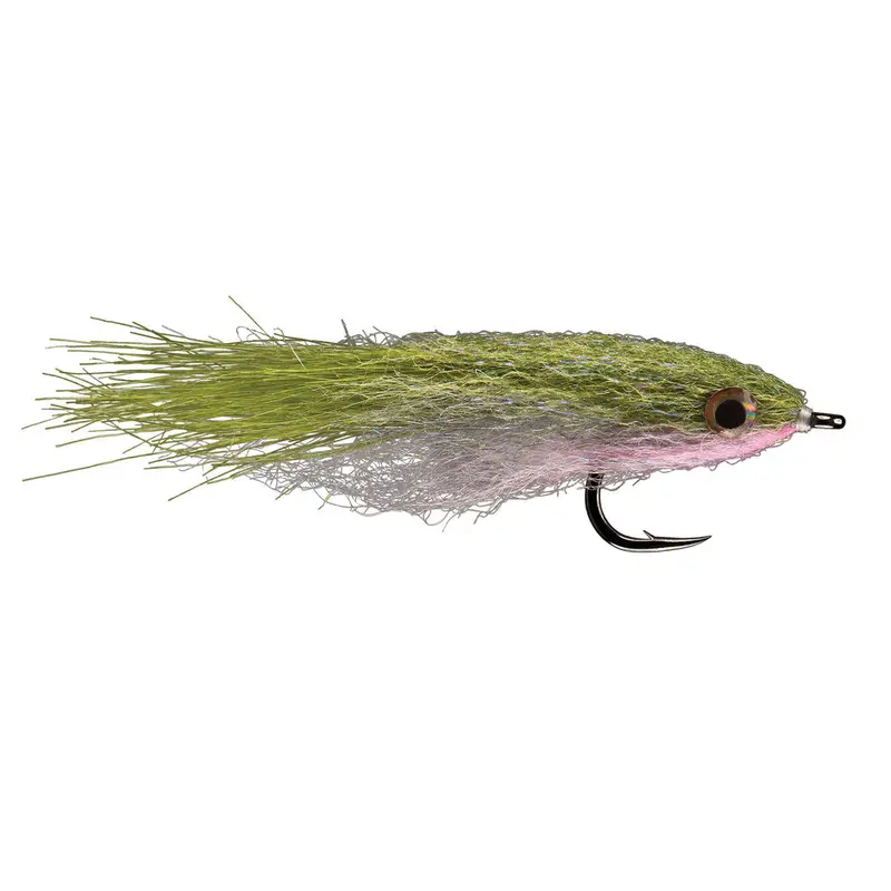 Rio King Bay Anchovy Fly – Olive Finish, Size 2 1