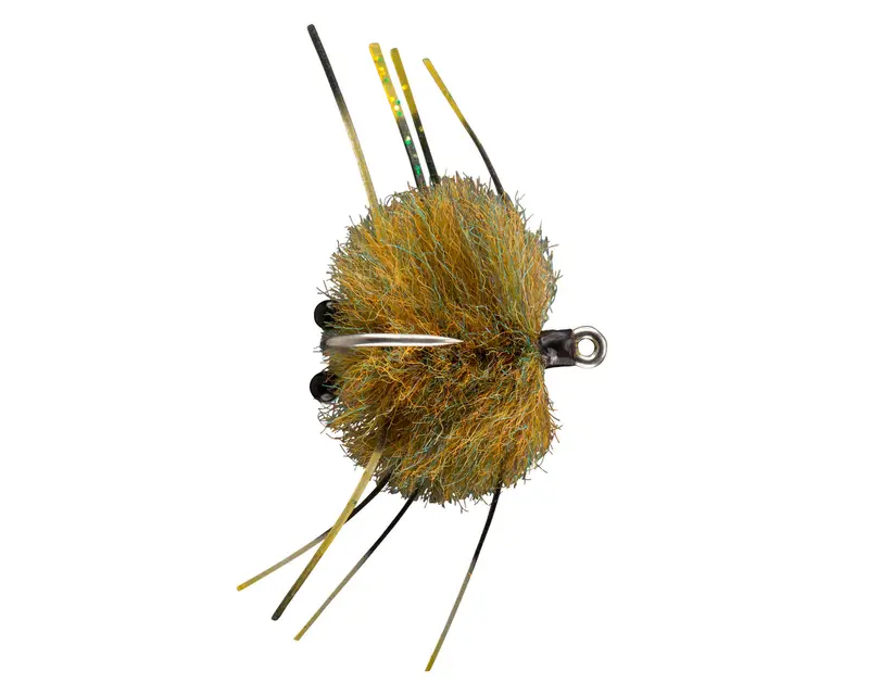 Rio Webster Tactical Crab Fly – Root Beer Tone, Size 2 1