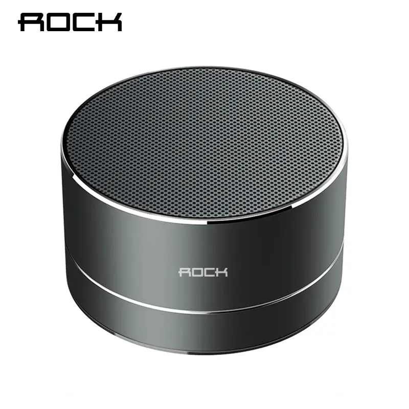 Rock Mini Bluetooth Speaker – Portable Subwoofer Speaker With Fm, Tf/Usb Playback, And Stereo Sound For Ios/Android 1