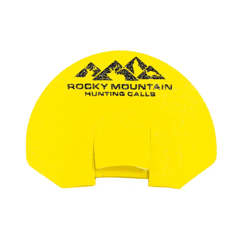Rocky Mountain Mellow Yellow Momma Diaphragm Elk Call – Soft-Tone Elk Vocalizer 1