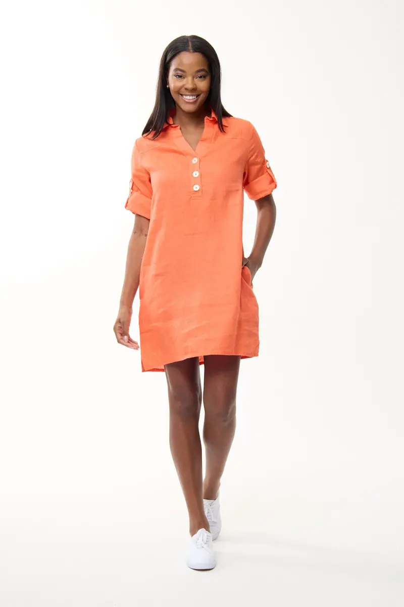 Rum Punch Sophia Wrap Dress 1