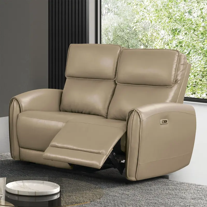 Schlieren Power Loveseat With Smooth Motion Control – Furniture Of America Fm6012Bg-Lv-Pm 1