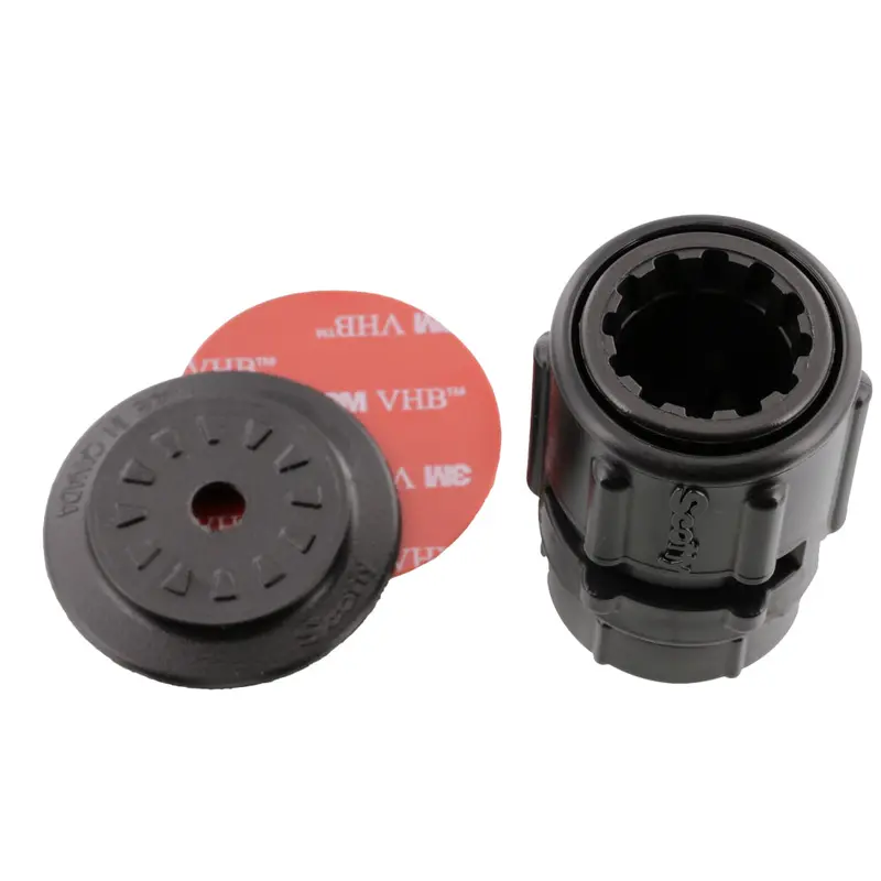 Scotty 2-Inch Stick-On Mount With Gear Head – Compact Accessory Holder 1
