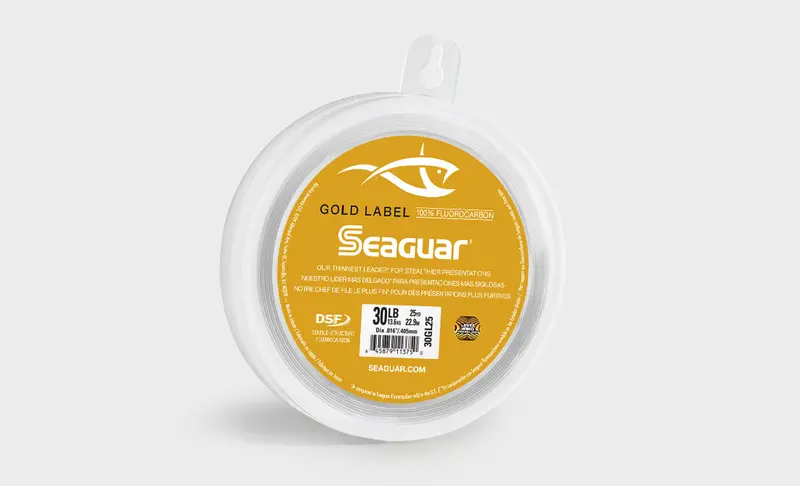 Seaguar Gold Label Fluorocarbon Leader – Low-Visibility Saltwater Performance 1