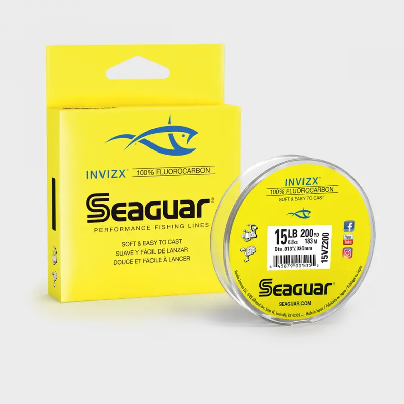 Seaguar Invizx Premium Fluorocarbon Fishing Line 1