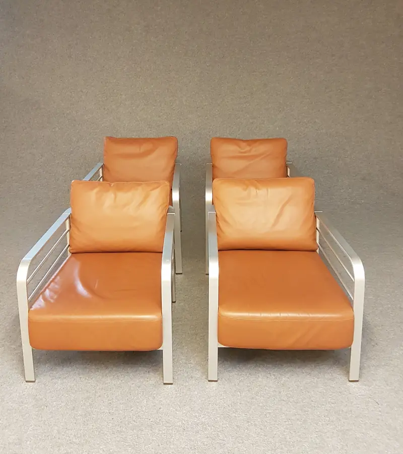 Set Of Four Ycami Armchairs By Opera Work In Progress, 2001 1