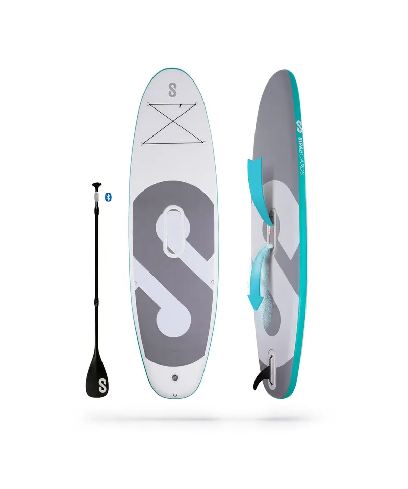 Sipaboards All Rounder 11' Self-Inflating Electric Sup 1