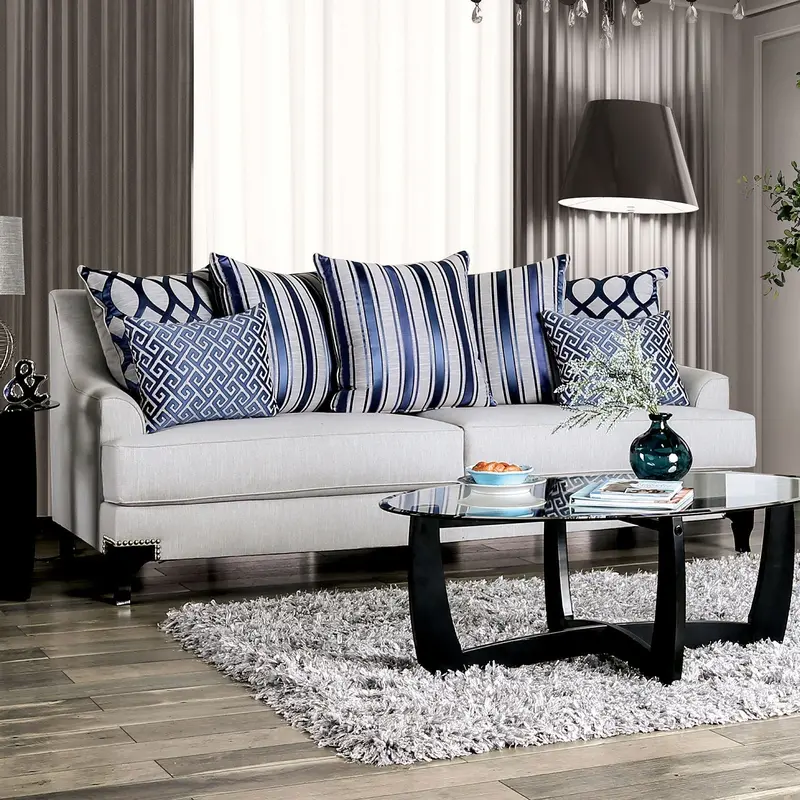Sisseton Sofa By Furniture Of America – Sm2207-Sf 1