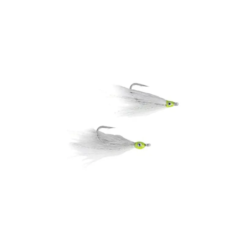 Spro Bucktail Teaser – Size 3/0 Glow Finish (3-Pack) 1