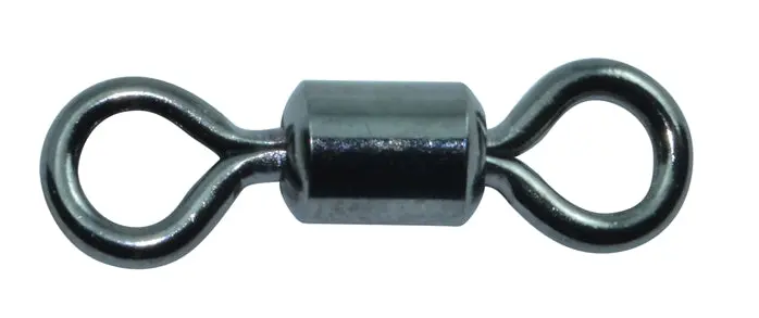 Spro Power Swivel – Black, Size 1/0, 370 Lb Test, Pack Of 5 1