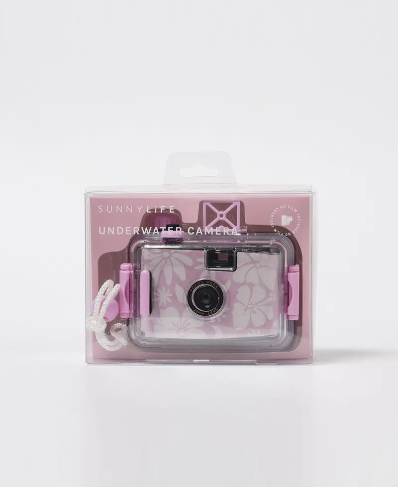 'Stole My Heart' Underwater Camera – Pink Floral Design 1