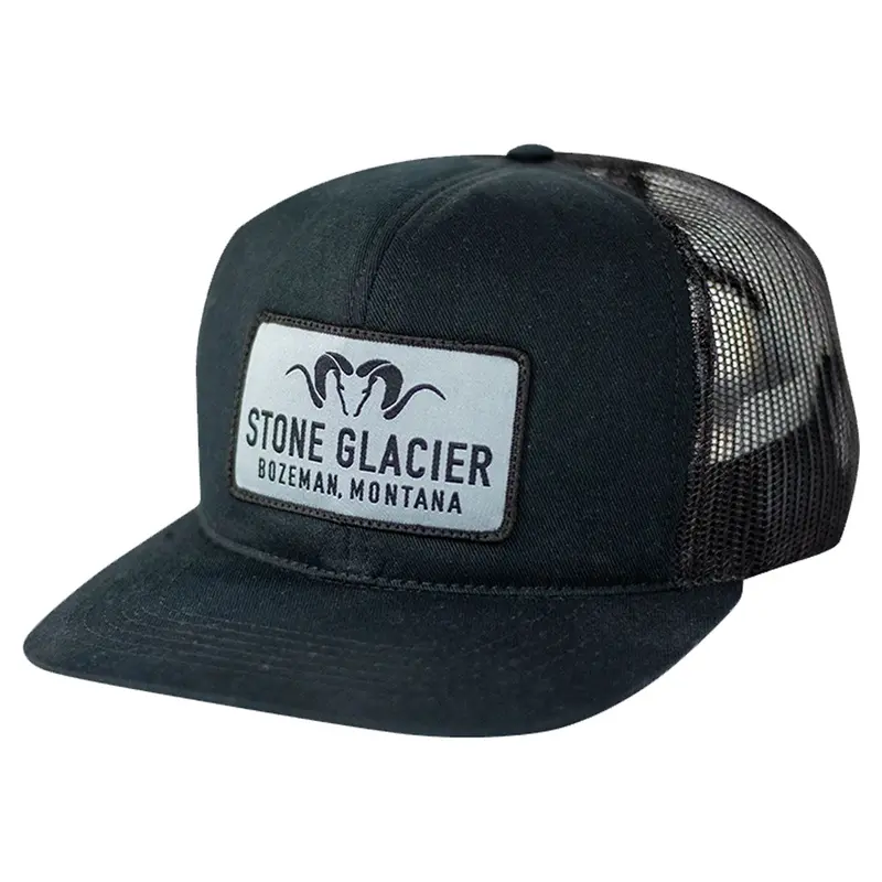 Stone Glacier Montana Foamy Patch Baseball Hat 1